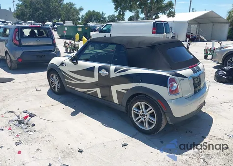 2015 Mini Convertible Cooper z USA, uszkodzony, nr VIN WMWZN3C53FT861968